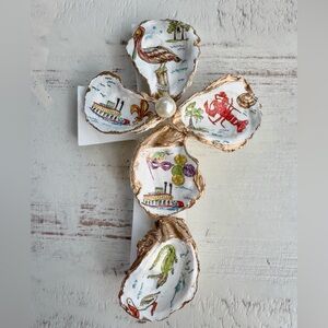 Oyster Shell Cross * Louisiana Edition *